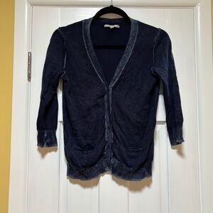 🚨4X$25🚨 GAP Deep Blue Women's Cardigan Sweater